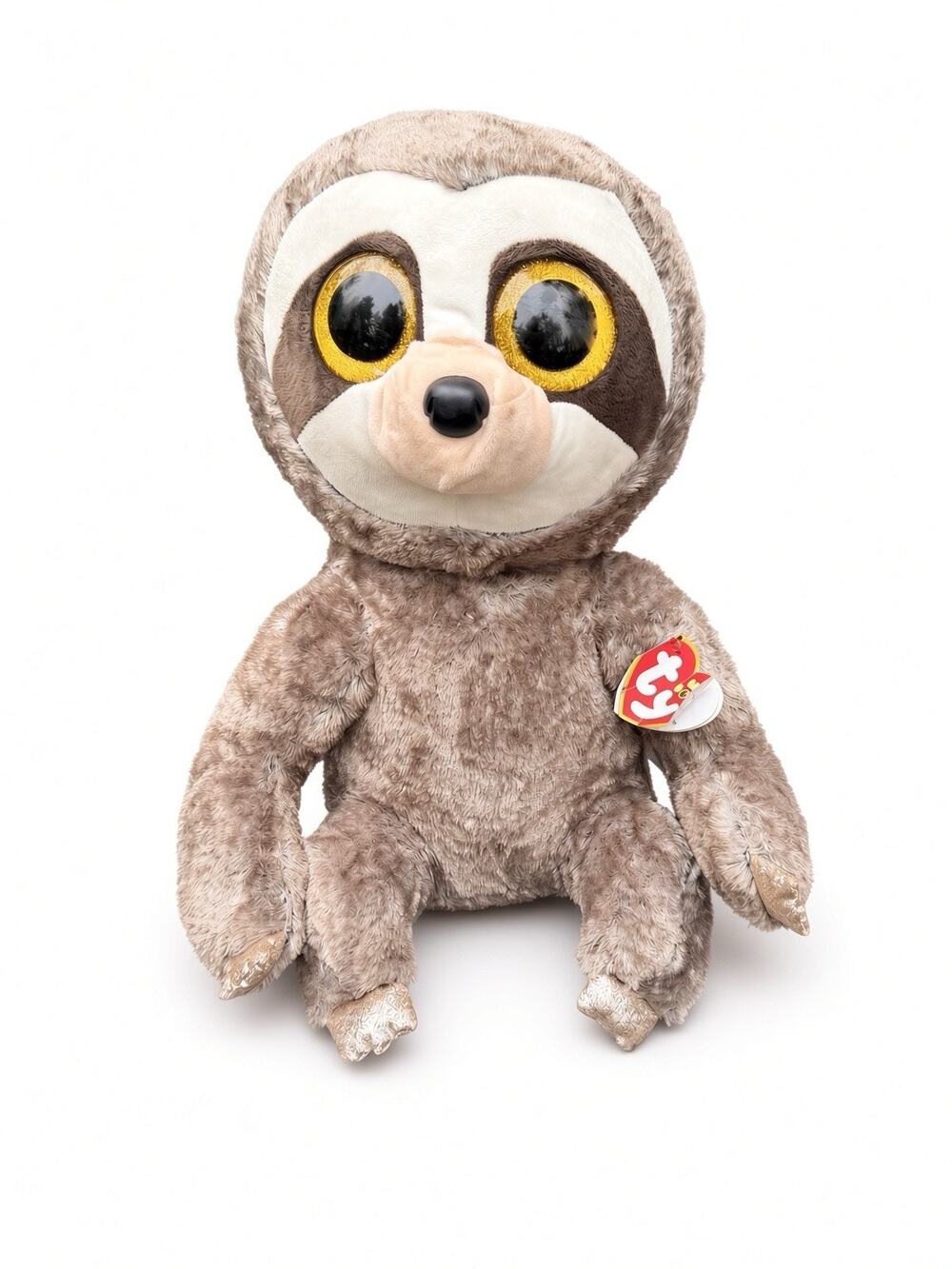 RARE TY Beanie Boos Sloth Dangler Plush Toy - Brown 18 Inch Stuffed Animal NWT